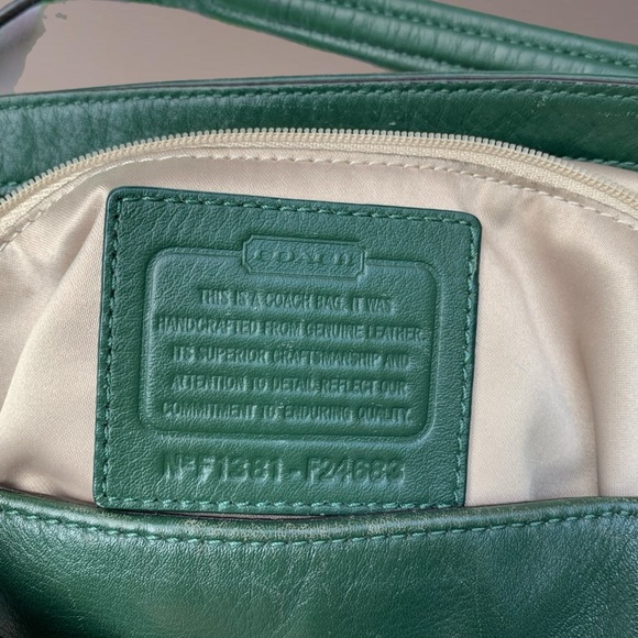 Coach Green Women Bag - Picture 6 of 8